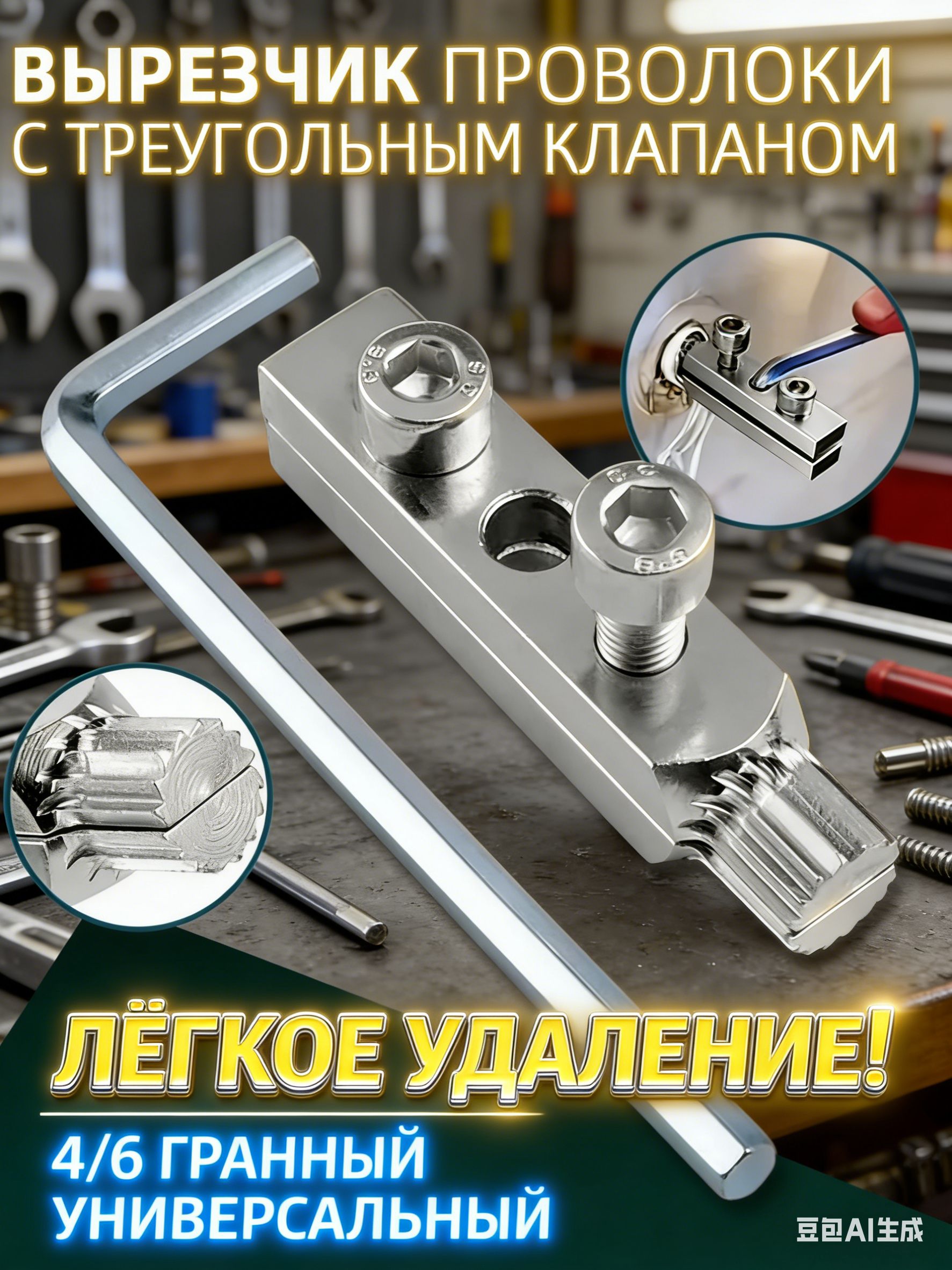 Экстрактор сантехнический для выкручивания сломанной резьбы