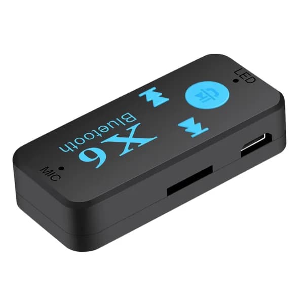 X6 Bluetooth 4.0 адаптер USB 3.5 мм TF кард-ридер микрофон для автомобиля