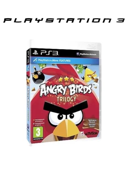 Игра Angry Birds Trilogy (PlayStation 3, Оригинальный)