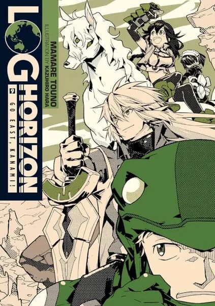 Log Horizon Vol. 7 Go East Kanami Mamare Touno Light Novel Fantasy Paperback Book