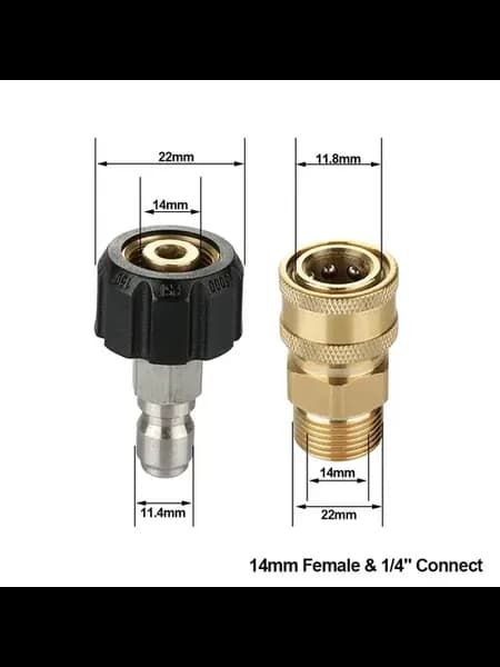 Адаптер для мойки высокого давления 14mm-1 4"