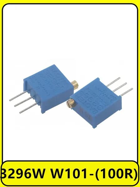 10 шт. 3296W W101-(100R) Электронные компоненты.