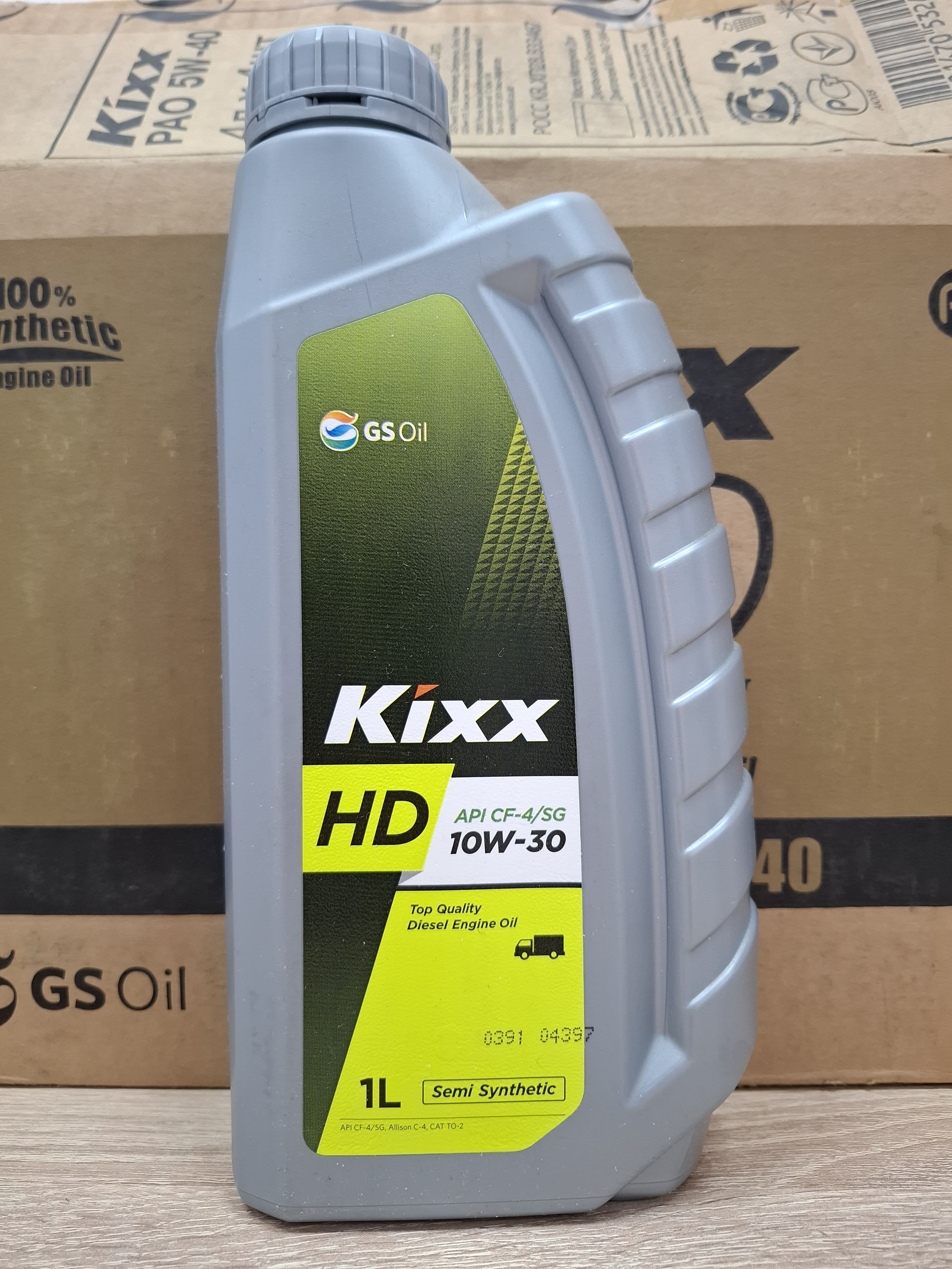 Kixx масла 10W-30 Масло моторное, Полусинтетическое, 1 л