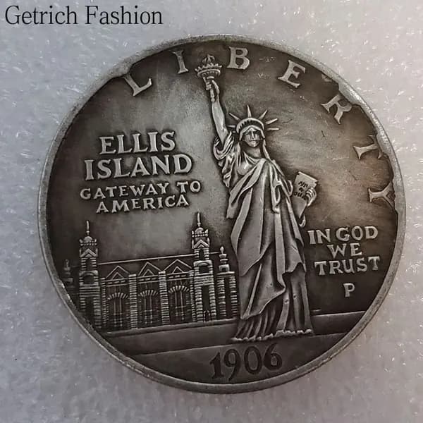 Серебряный доллар США 1906 года
