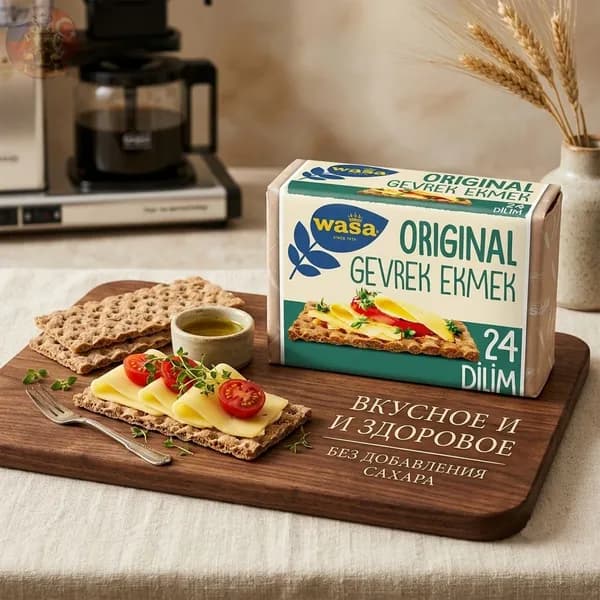 Wasa Простой хрустящий хлеб (Crispbread Original) 275 г