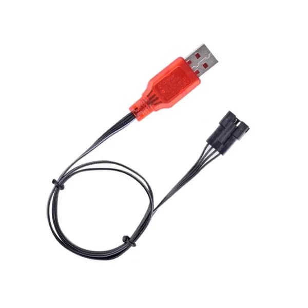 3.7Vx2 500mA SM4P USB зарядный кабель для 7.4V удаленных машин