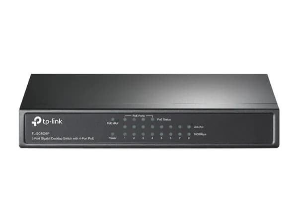 TP-Link TL-SG1008P 8-портовый гигабитный 4-портовый коммутатор Poe 53 Вт