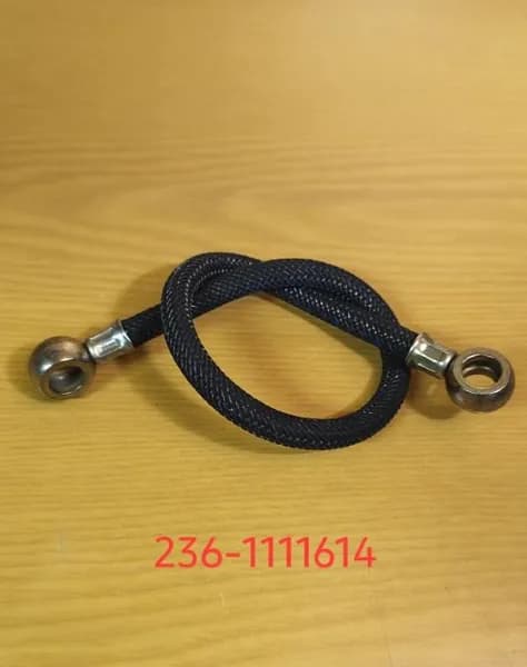 236-1111614 Трубка подвода масла к ТНВД 60 для ДВС 236 (330мм.)