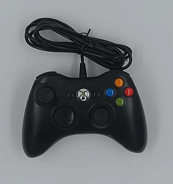 Геймпад проводной Xbox 360 для ПК (черный)