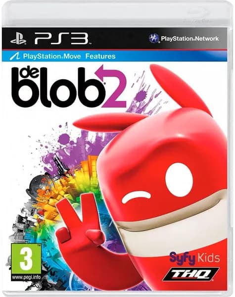 Игра de Blob 2 (PlayStation 3, Английская версия)