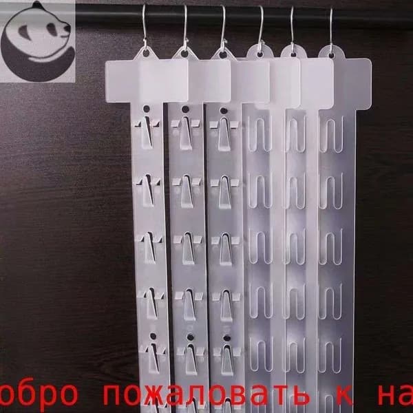 10 шт.Пластиковые подвесные полки с крючками,Стрип лента, биркодержатель