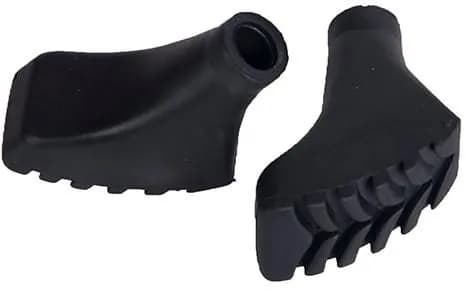 Резиновые наконечники для палок VIKING Tip Protectors 2002 Black