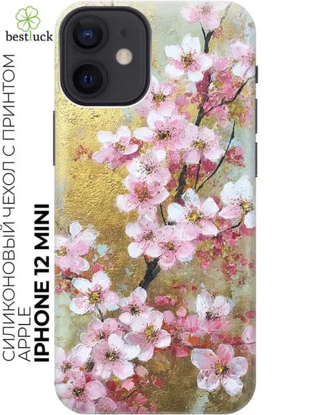 Чехол на Apple iPhone 12 Mini с сакурой