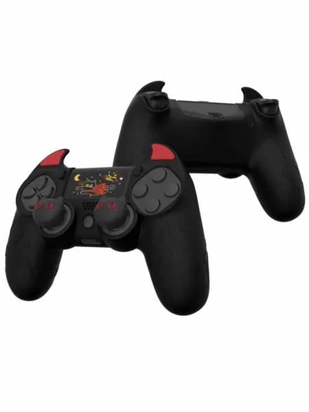 Силиконовый чехол для геймпада PS4, милый дизайн, защита от скольжения