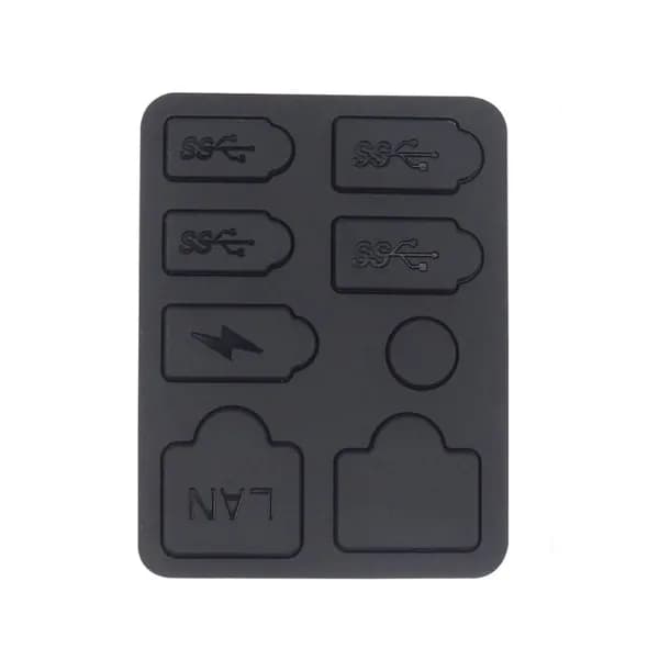 (1 комплект) Подходит для пылезащитной заглушки PS5 SLIM host