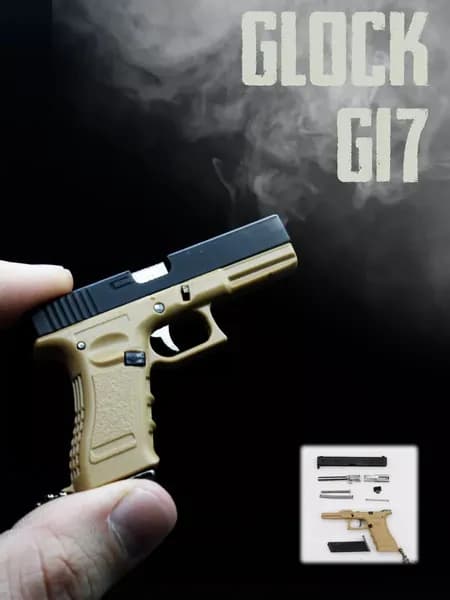 Игрушечная модель из сплава CSGO Glock toy.6cm