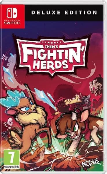 Игра Them's Fighting Herds: Deluxe Edition (Nintendo Switch, Русские субтитры)