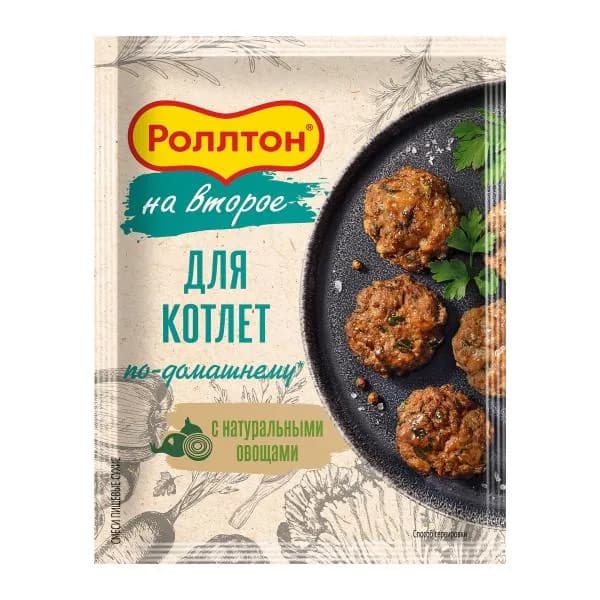 Смесь Роллтон для домашних котлет 54г