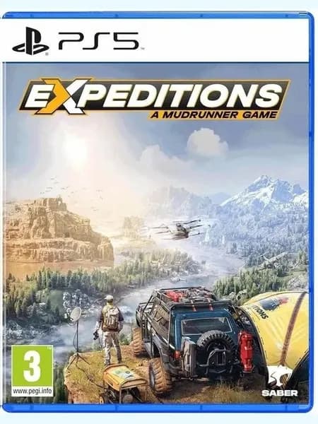 Игра Expeditions: A MudRunner Game (PS5) (диск) (PlayStation 5, английский/русский) (PlayStation 5, Русская версия)