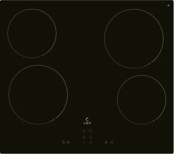 Варочная поверхность Lex EVH 640A BL черный