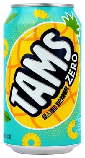 Напиток Тамс зеро ананас (пайнэпл) 355ml Tams zero