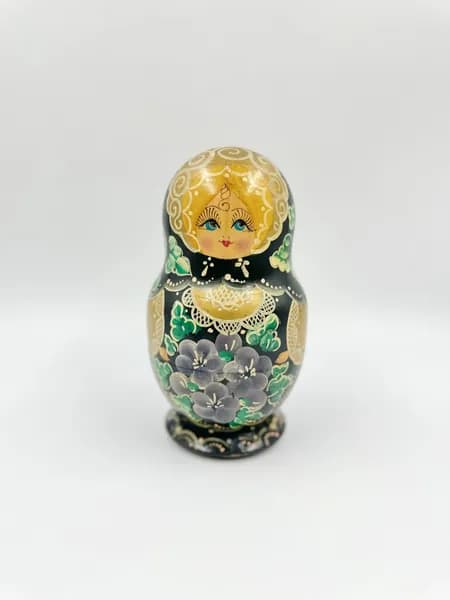 Винтажная матрешка ручная роспись Сергиев Посад СССР