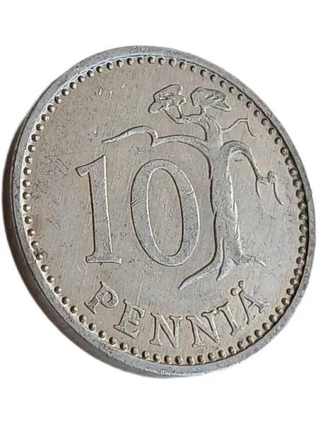 10 пенни 1984 Финляндия