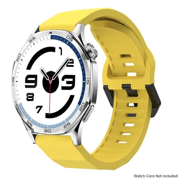 22 мм спорт силиконовый ремешок для Huawei Watch GT6/5/4/3Pro 46 мм, волнистый узор ремешок для Huawei GT6 GT5 GT4 GT3 46 мм, аксессуары для часов