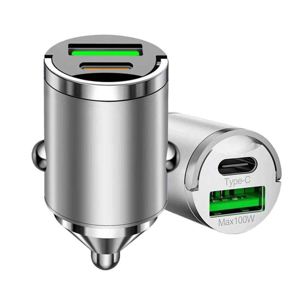 USB-C адаптер питания 100 Вт, Серебро
