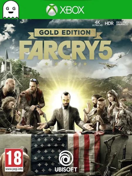 Игра Far Cry 5 Gold Edition, цифровой ключ для Xbox One/Series X S, Русская озвучка