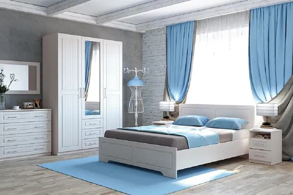 Диал Комплект мебели для спальни , сп. место 160х200 см