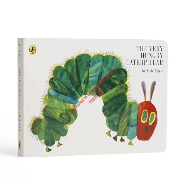 The very hungry caterpillar Eric Carle Голодная гусеница.