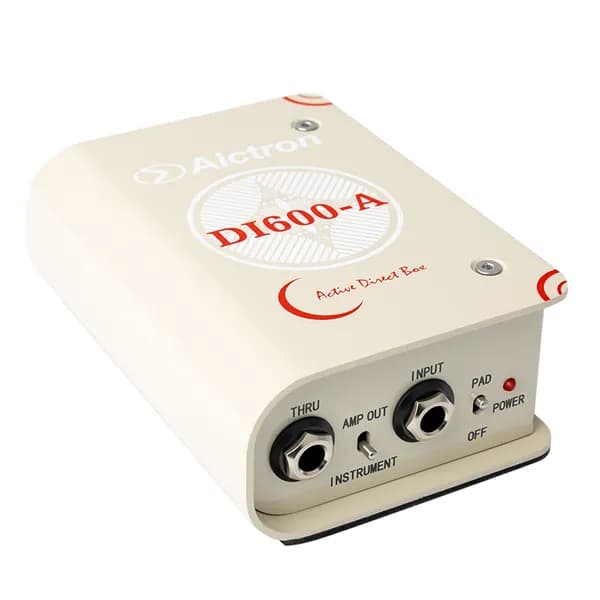 D.I. Box Дибокс, Преобразователь акустического сигнала, активный, Alctron DI600-A