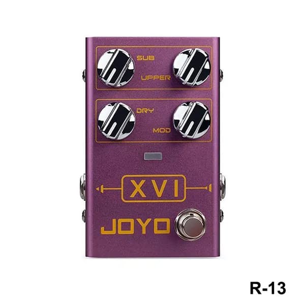 XVI Педаль октавного эффекта с модуляцией modulation, реальный байпасный бас JOYO R 13