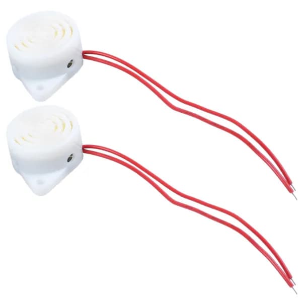 2X Beep AC 220V зуммер проводной источник питания 2 будильника колесо