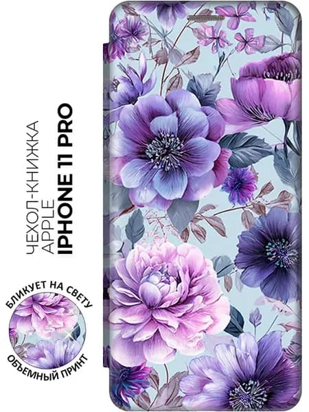 Чехол на Apple iPhone 11 Pro с цветами