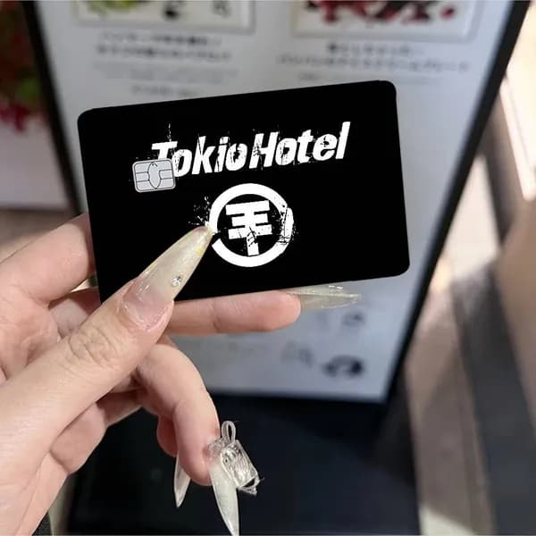 Tokio Hotel Токио Хотел Card Stickers Наклейка для банковской карты