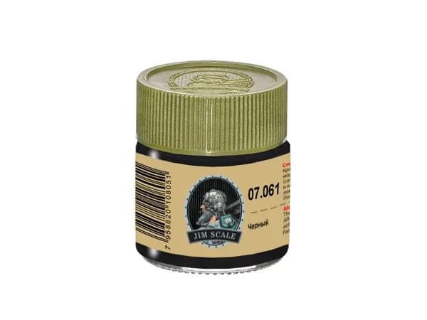 Спиртовая краска Jim Scale Черный Black, 10 мл