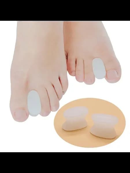 Силиконовые разделители пальцев для коррекции Hallux, 1 пар