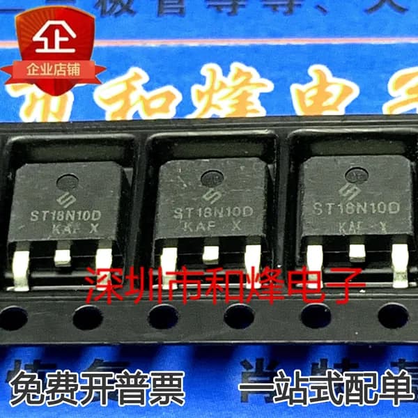 20шт/лот ST18N10D 18N10GH MOS TO-252 18A 100V ic чип Электронные компоненты BOM Si Tai&SH