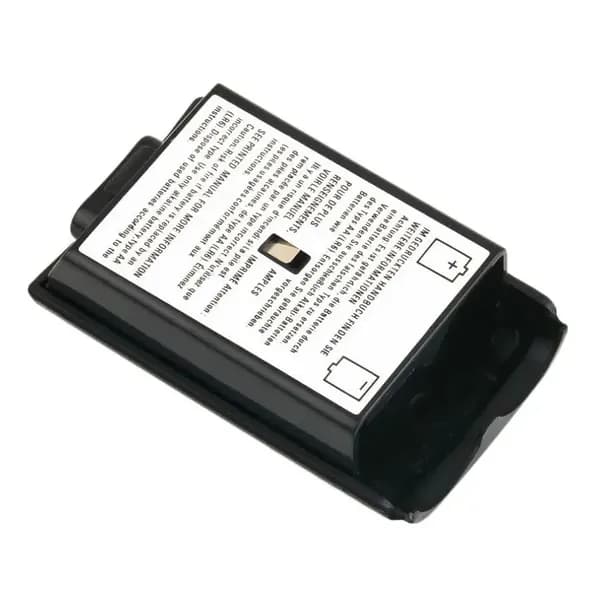 Задняя крышка батарейного отсека для геймпада (джойстика) Xbox 360 Black черная 1 штука крышка батареи