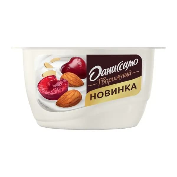 Творожный десерт Даниссимо Вишня-миндаль 6.1% 130г