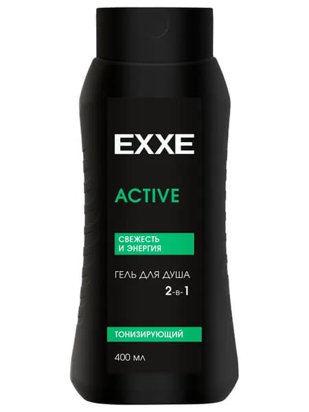 EXXE Гель для душа мужской 2в1 Тонизирующий 400мл