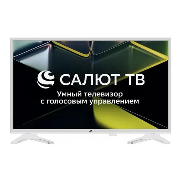 Leff Телевизор Телевизор Leff 43F691T, белый 43" Full HD, белый, кремовый