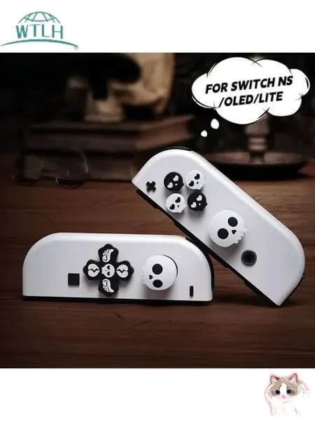 Подходит для наклейки на крышку джойстика Nintendo switch с перекрестной кнопкой/Накладки на стики Nintendo Switch (нинтендо свитч), силиконовые