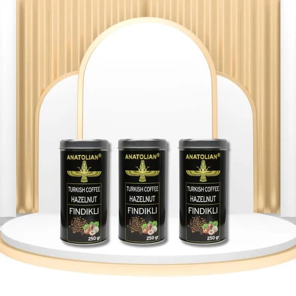 Кофе по-турецки с фундуком 250 гр 3 шт.
