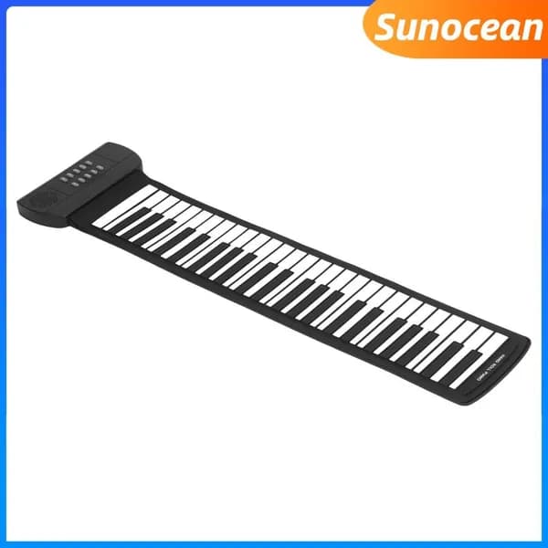 Roll Out Piano, Компактный синтезатор с 4D звуковыми эффектами, подходит для отдыха и учебы PM49