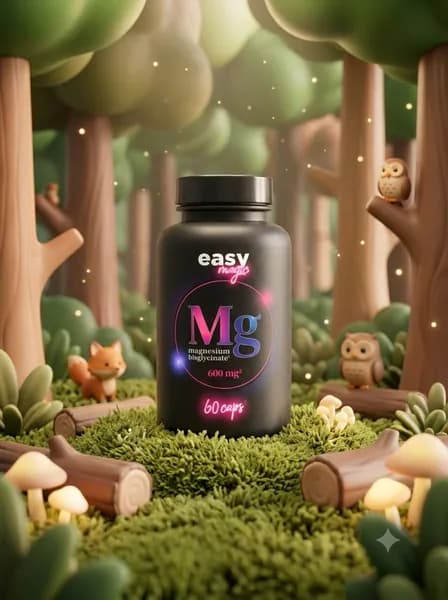 Магния глицинат + Витамин B6 (Magnesium glycinate + Vitamin B6), 60 капсул