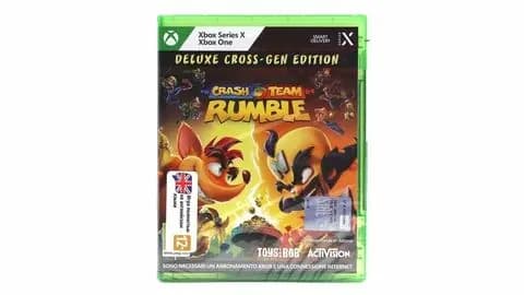 Игра Crash Team Rumble, версия для Xbox Series/One, диск, полностью на английском языке (требует подписку)