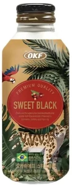 Кофейный напиток Sweet Black ОКФ Корея 390 мл